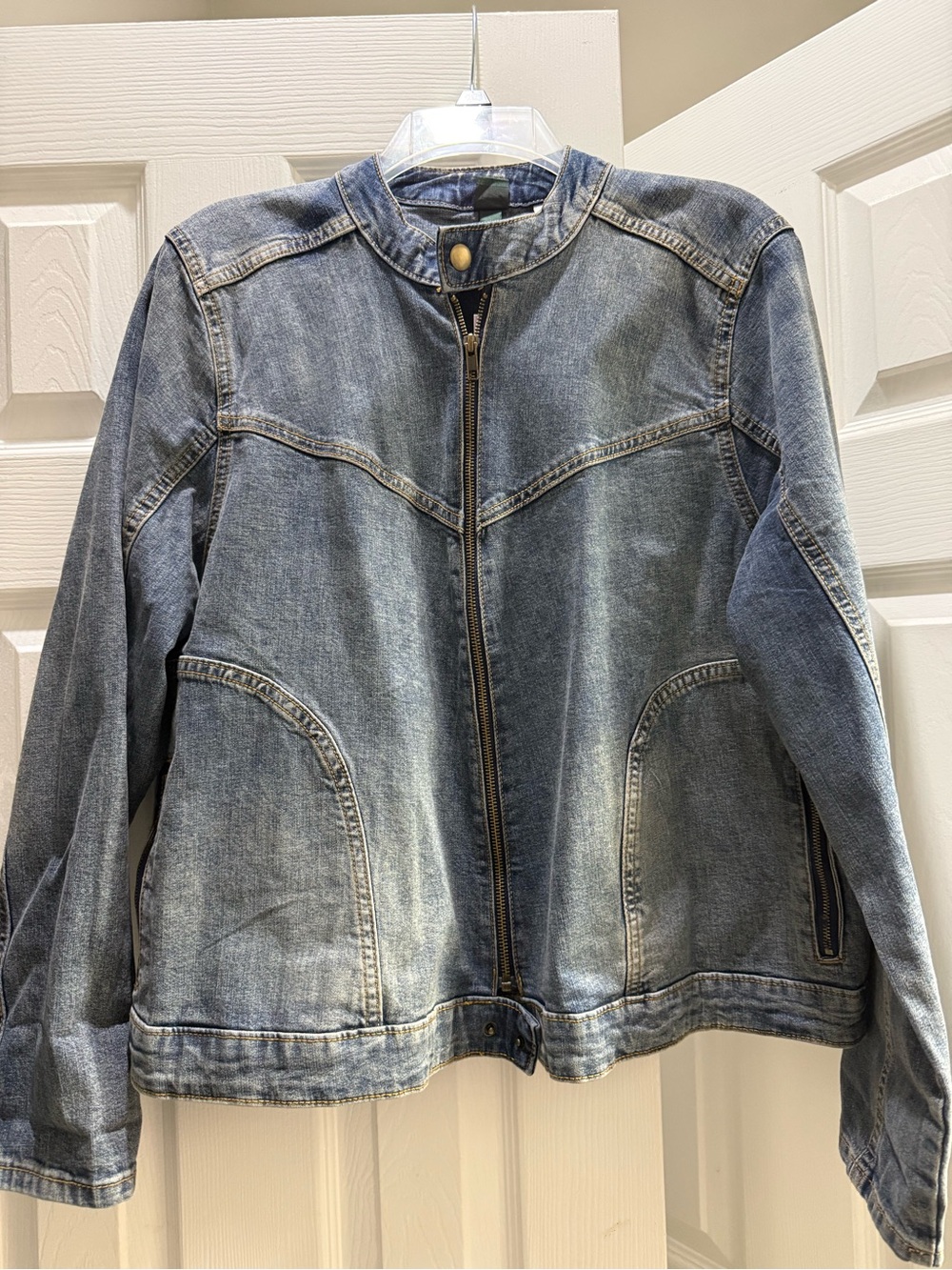 Target (Wild Fable) Moto Denim Jean Jacket